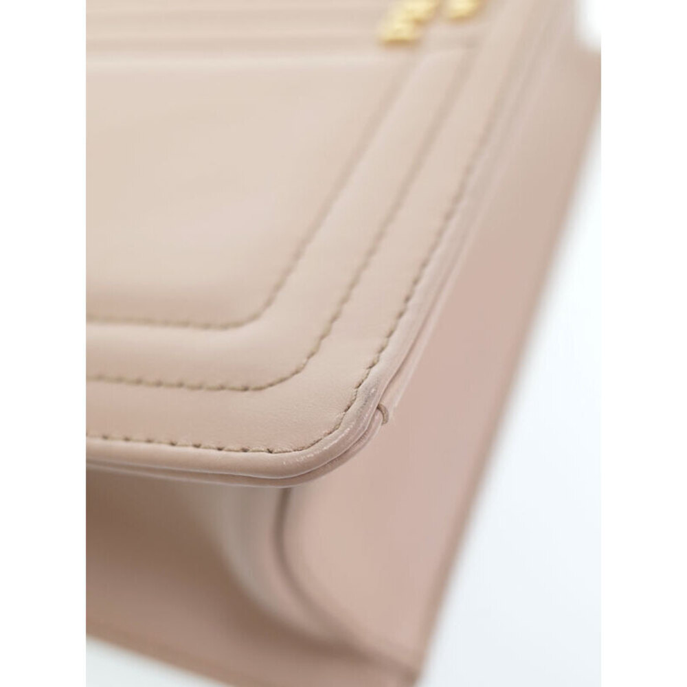 Prada Lock Flap leather crossbody Chain bag pink - Picture 6 of 9